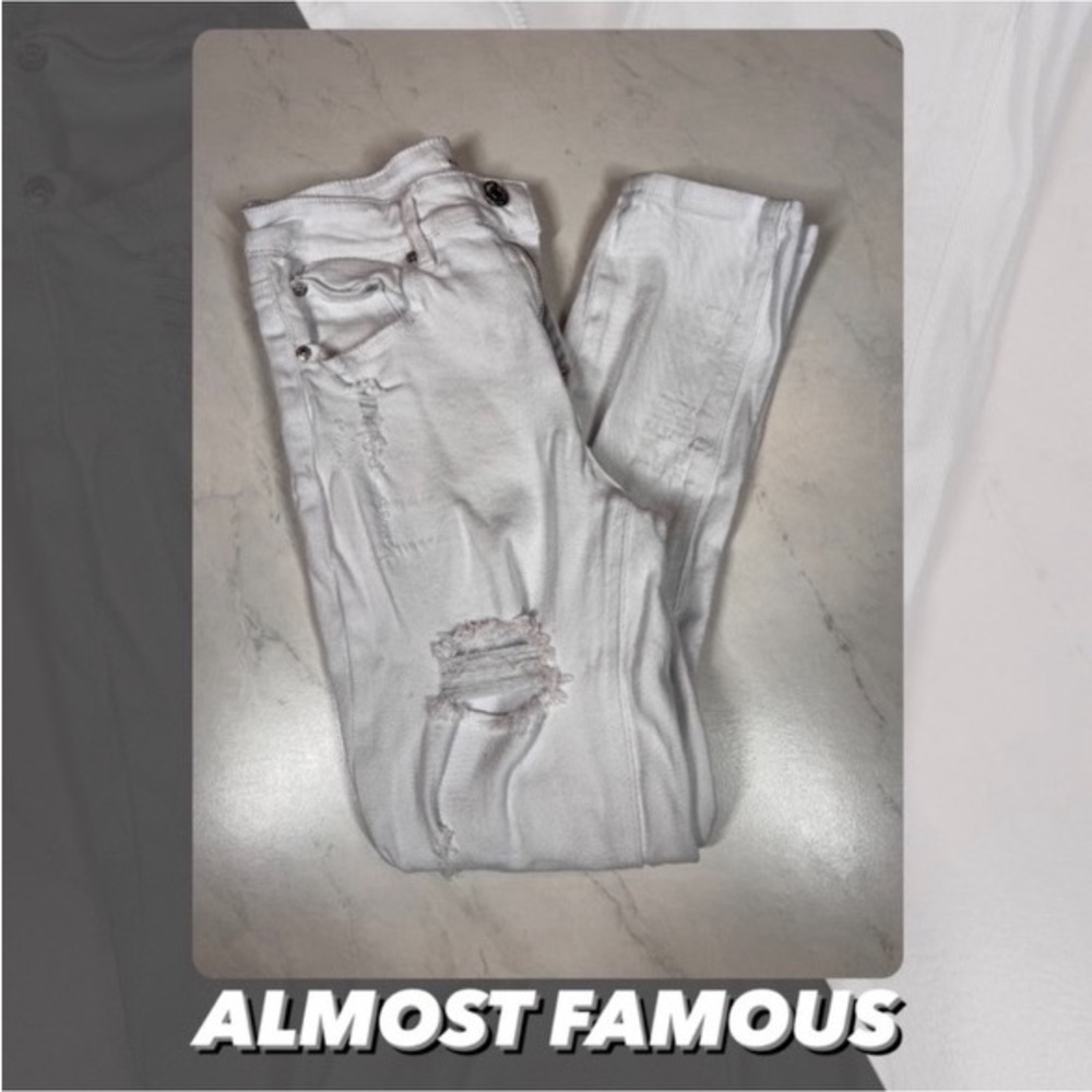 EUC Almost Famous Distressed Jeans